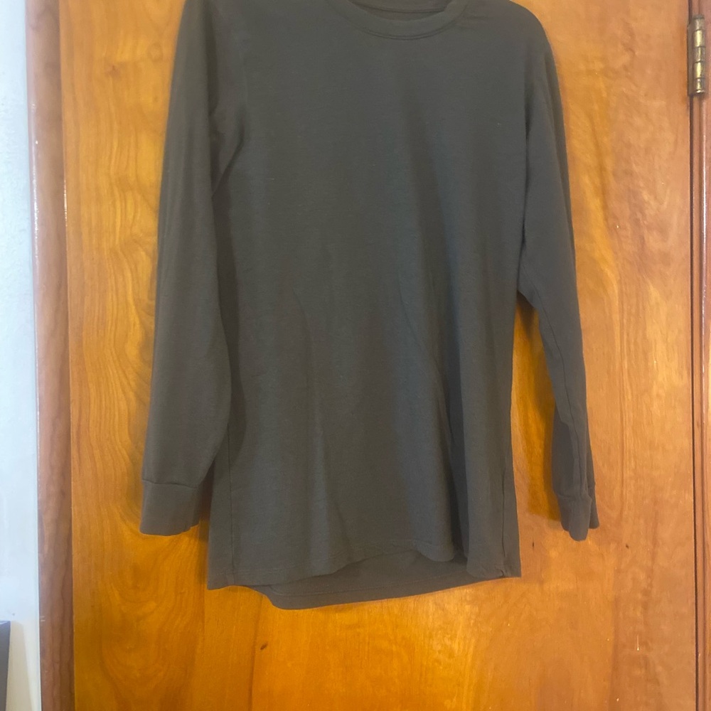 HeatTech Men’s Long Sleeve Brown Shirt